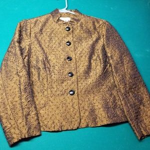 Crinkle Satin Jacket